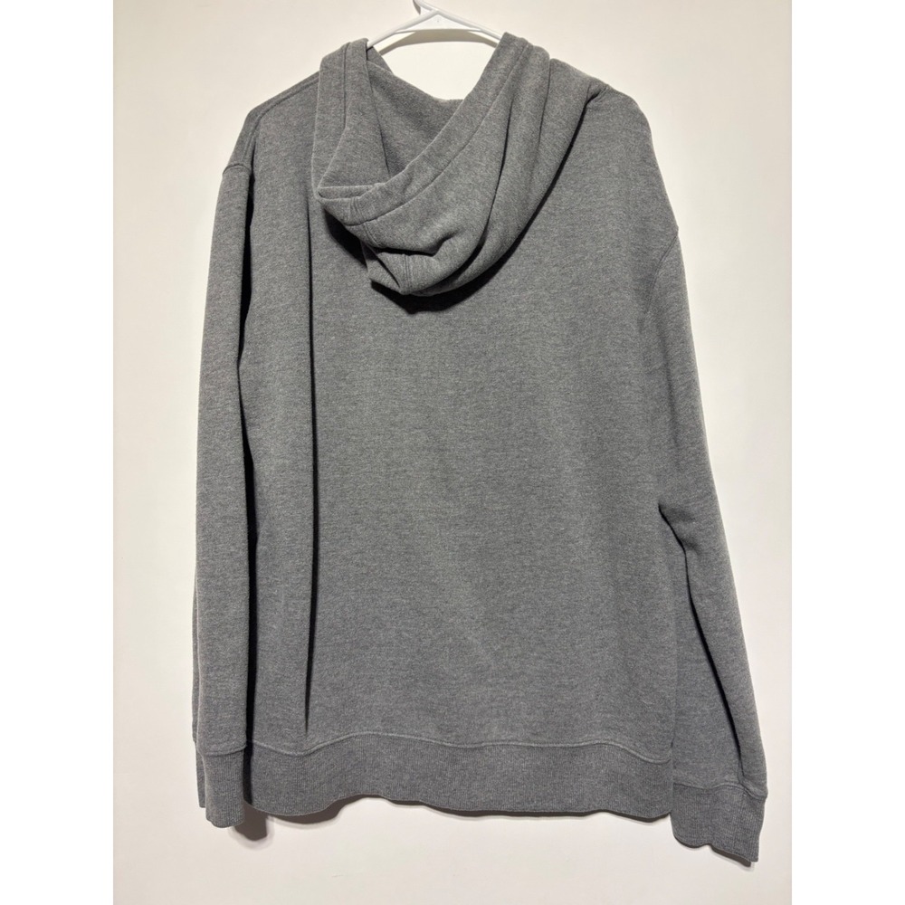 Yeti Mens Size Large Grey Hoodie No Drawstrings - Picture 4 of 9